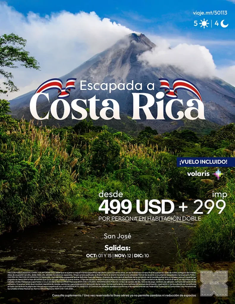 Escapada a Costa Rica