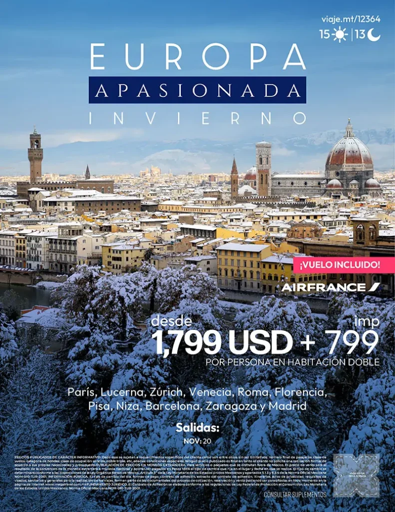 Europa apasionada en Invierno