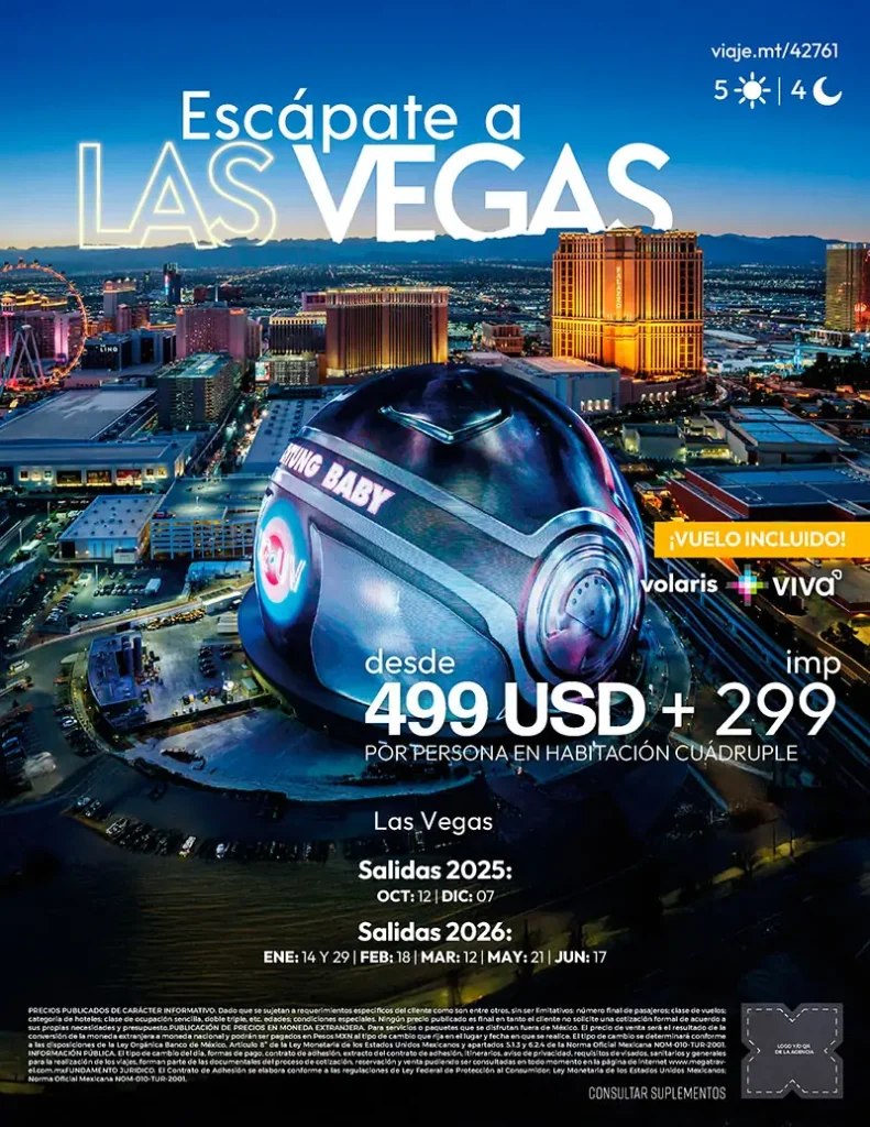 Escápate a Las Vegas