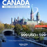 Mega Canadá (Vuelo desde Guadalajara)