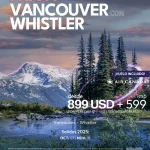 Mega Vancouver con Whistler