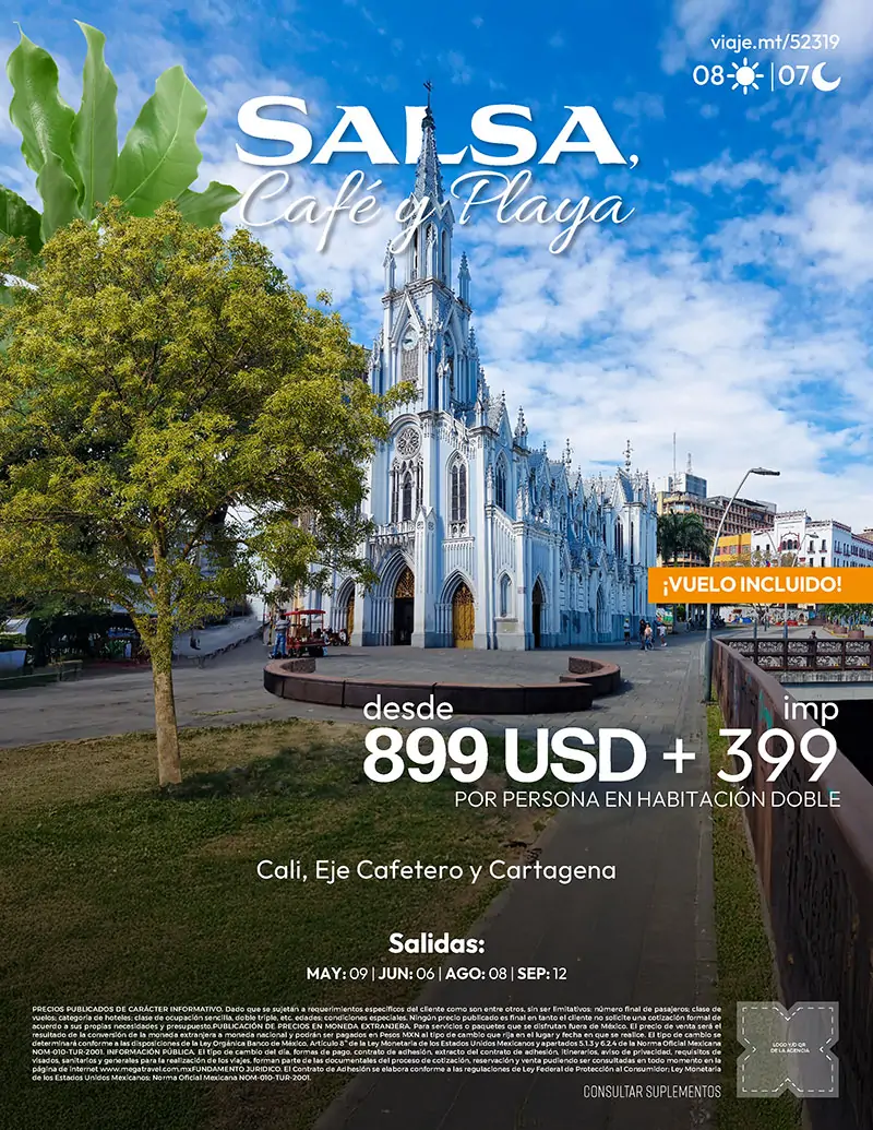 Colombia: Salsa, café y playa