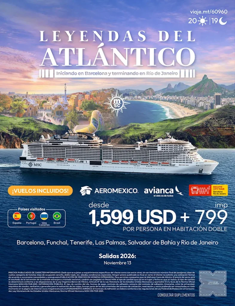 MSC. Leyendas del Atlántico