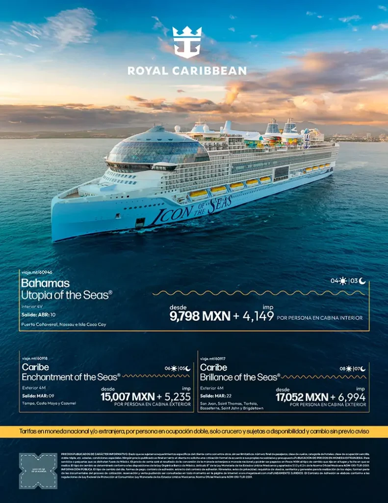 Royal Caribbean. Bahamas y Caribe