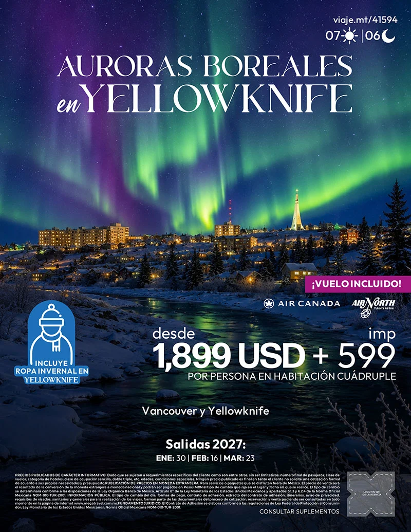 Auroras Boreales en Yellowknife Auroras Boreales en Yellowknife