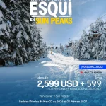 Vancouver y esquí en Sun Peaks